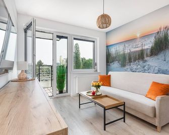 Seaside Apartamenty Baltycka 22 Kolobrze - Kolobrzeg - Phòng khách