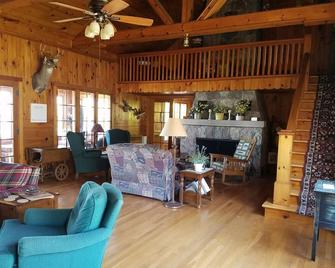 Long Lake House on the Sandies - Alpena - Living room