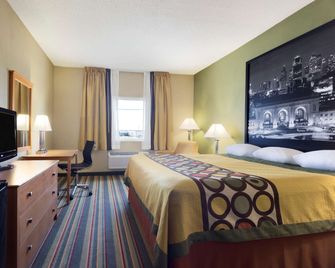 Super 8 by Wyndham Lees Summit - Lee’s Summit - Schlafzimmer