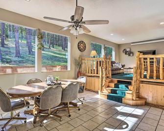 Spacious Black Hawk Home with Furnished Deck! - Summerset - Dining room
