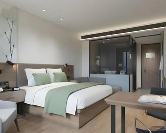 Greentree Inn Tangshan Nanhu International Exhibition Center - Tangshan - Slaapkamer