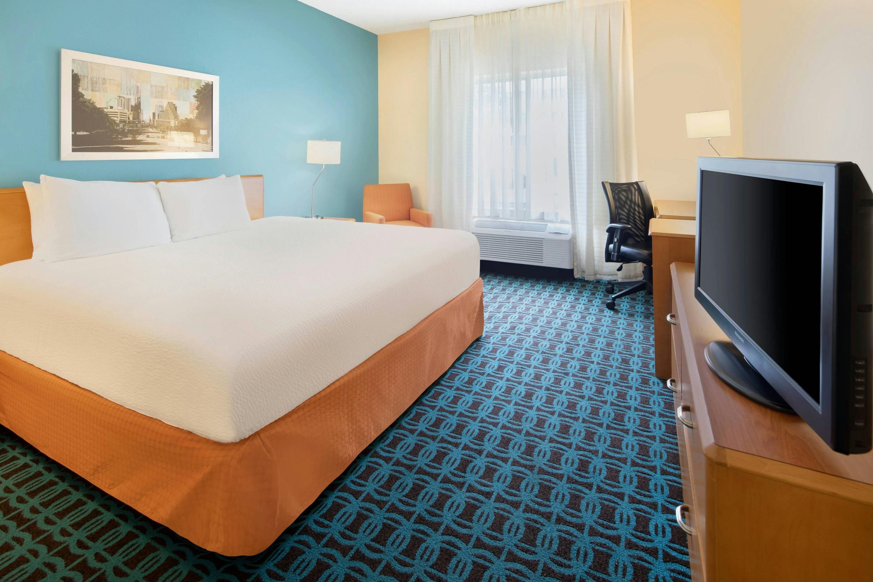 Fairfield Inn & Suites by Marriott Austin-University Area - Austin - Bedroom