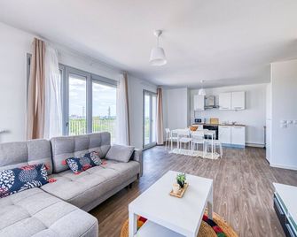 Les Doux Épis - appt proche gare RER - Cergy - Sala de estar