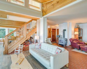 Oceanfront Frenchman Bay Home Stunning View! - Ellsworth - Obývací pokoj