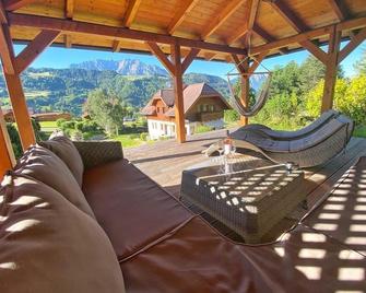 Ferienhaus Schaller am Galsterberg - Pruggern - Patio