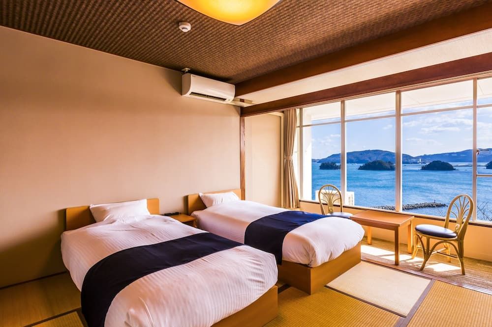 أويدو أونسين مونوجاتاري بريميوم توبا سايتشوراكو - توبا - غرفة نوم