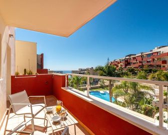 Santangelo - Pool and Sea Views Benalmadena Apartment - Benalmádena - Balkong