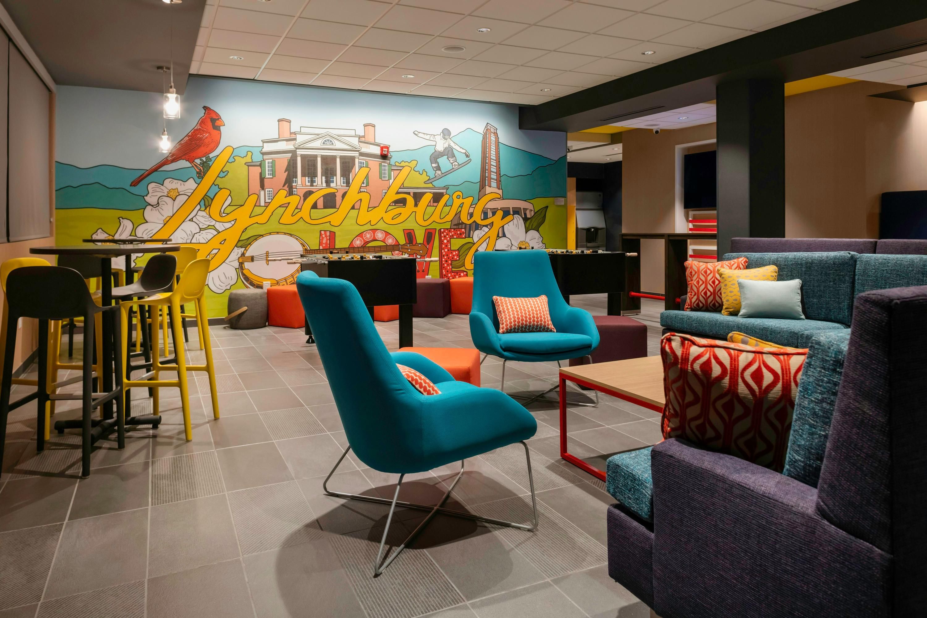 Tru by Hilton Lynchburg - Lynchburg - Lounge