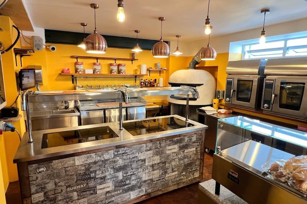 هوبرز ساندي بيتش جيست روومز - سوانسي - مطبخ