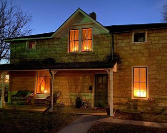 1st Floor Historic Limestone Property Downtown - Hays - Building