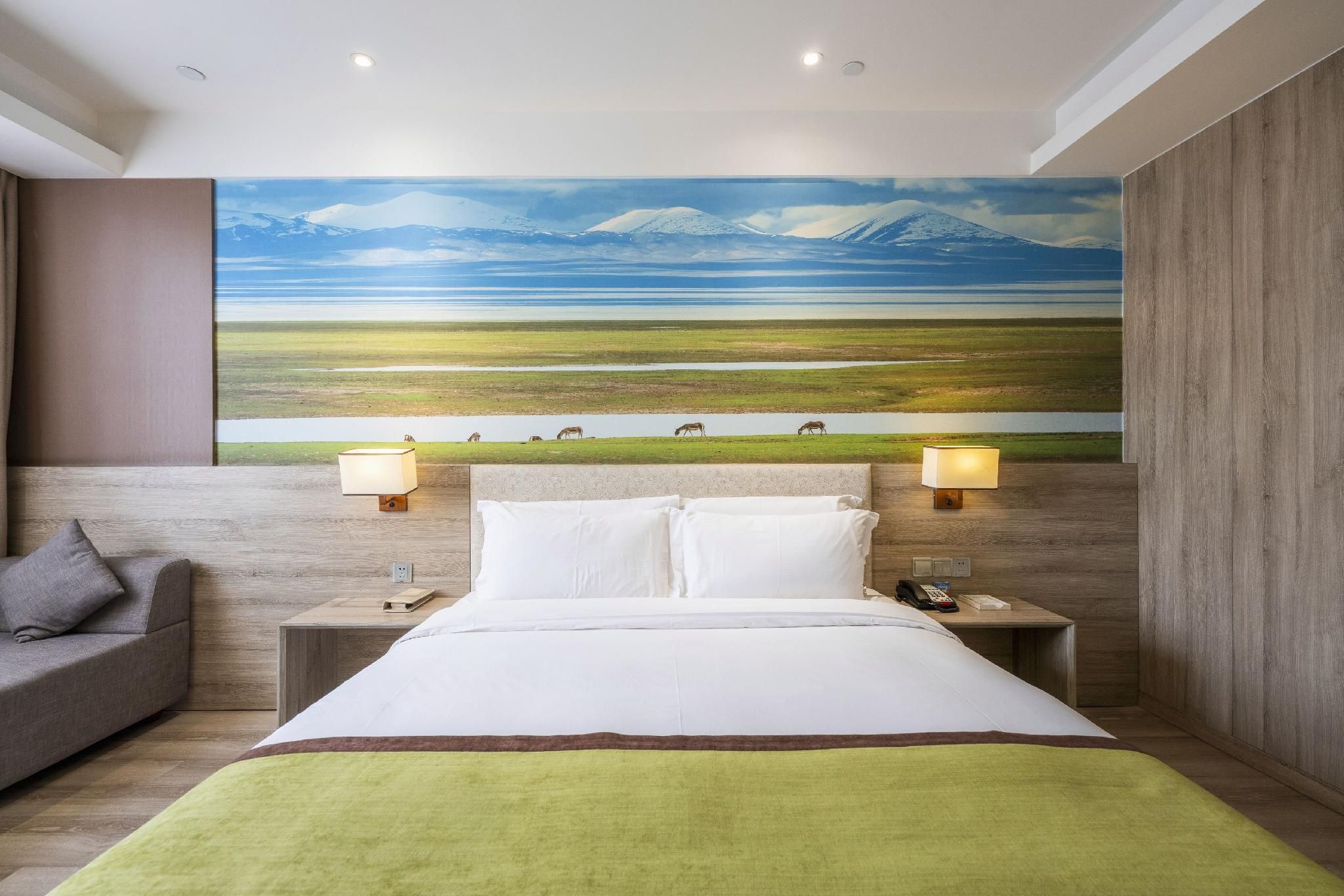 Xining Naduo Hotel (Ximen Dashizi Branch) - Xining - Camera da letto