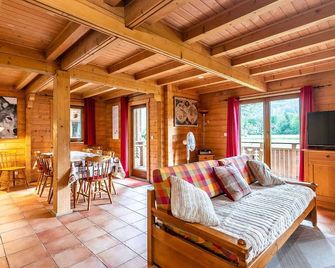 Bois de Champelle- 94 Magnifique Chalet-10 pers - Morillon - Salon