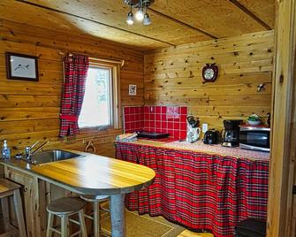 Les Cabanes du Trappeur - Wentworth-Nord - Cocina