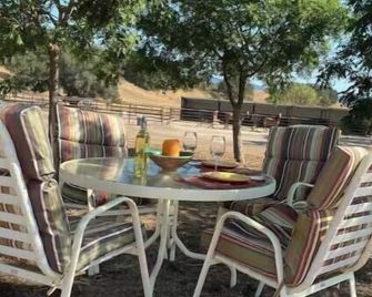Cute, barn studio at Rancho De Amor. - Santa Ynez - Patio