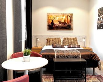 City Hotelapartment - Karlshamn - Slaapkamer