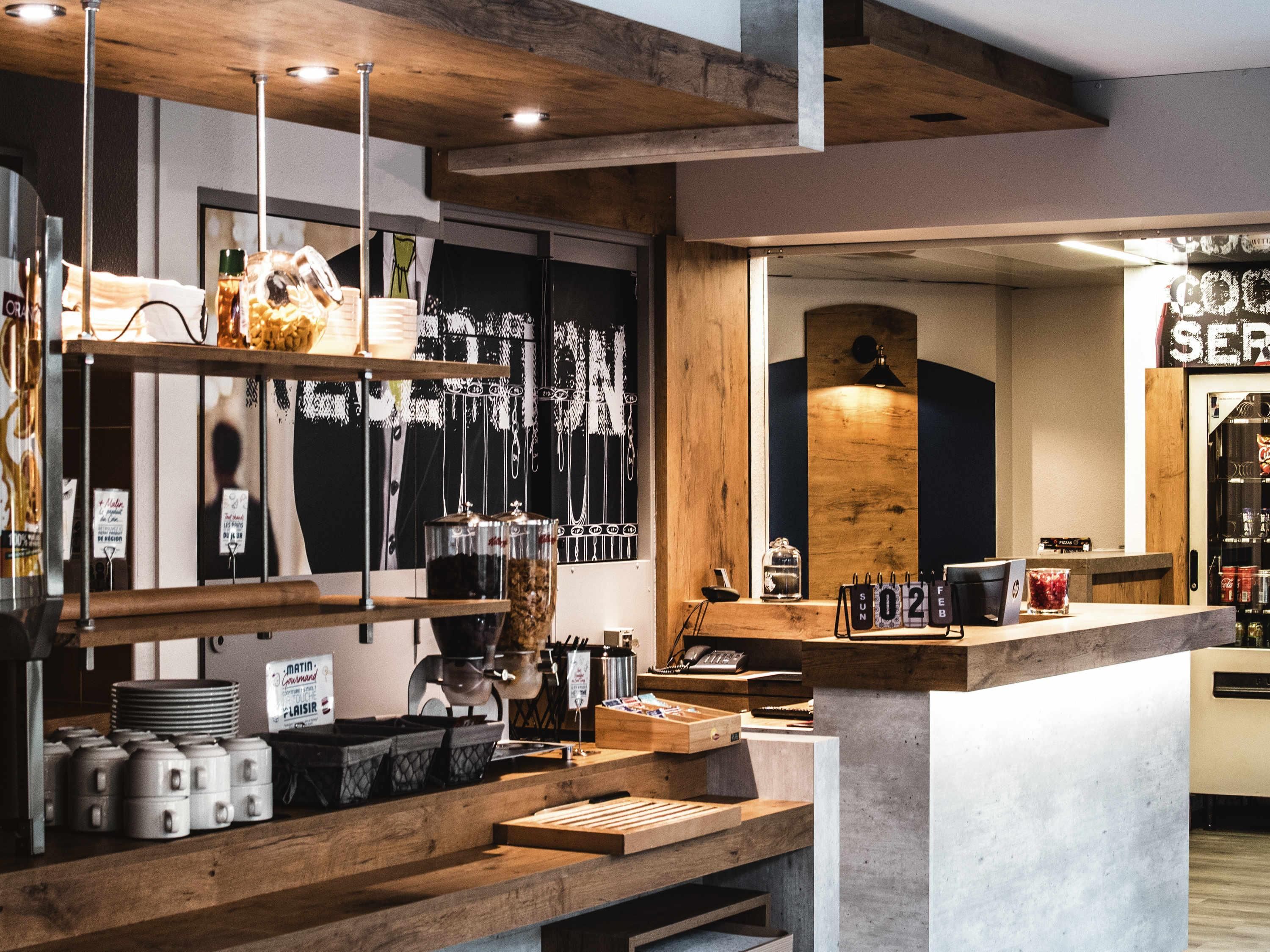 ibis budget Saint-Brieuc Yffiniac - Yffiniac - Jídelna