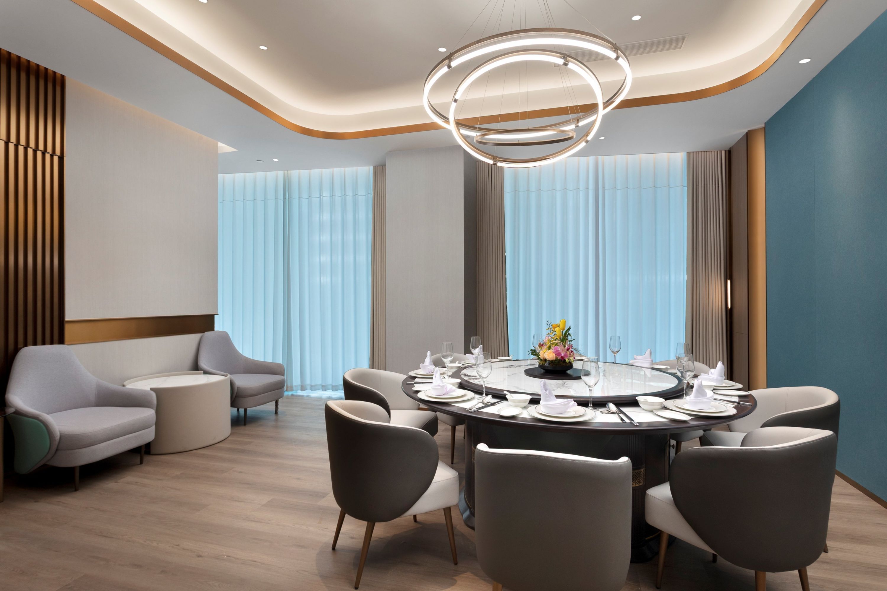 Holiday Inn Shanghai Jing'an By IHG - שנחאי - חדר אוכל