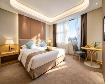 Ai Stay · Chenxi Hotel (Handan Tianhong Plaza Branch) - Handan - Schlafzimmer