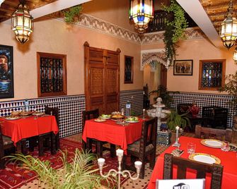 Riad Zanouba - Marrakech - Restaurang