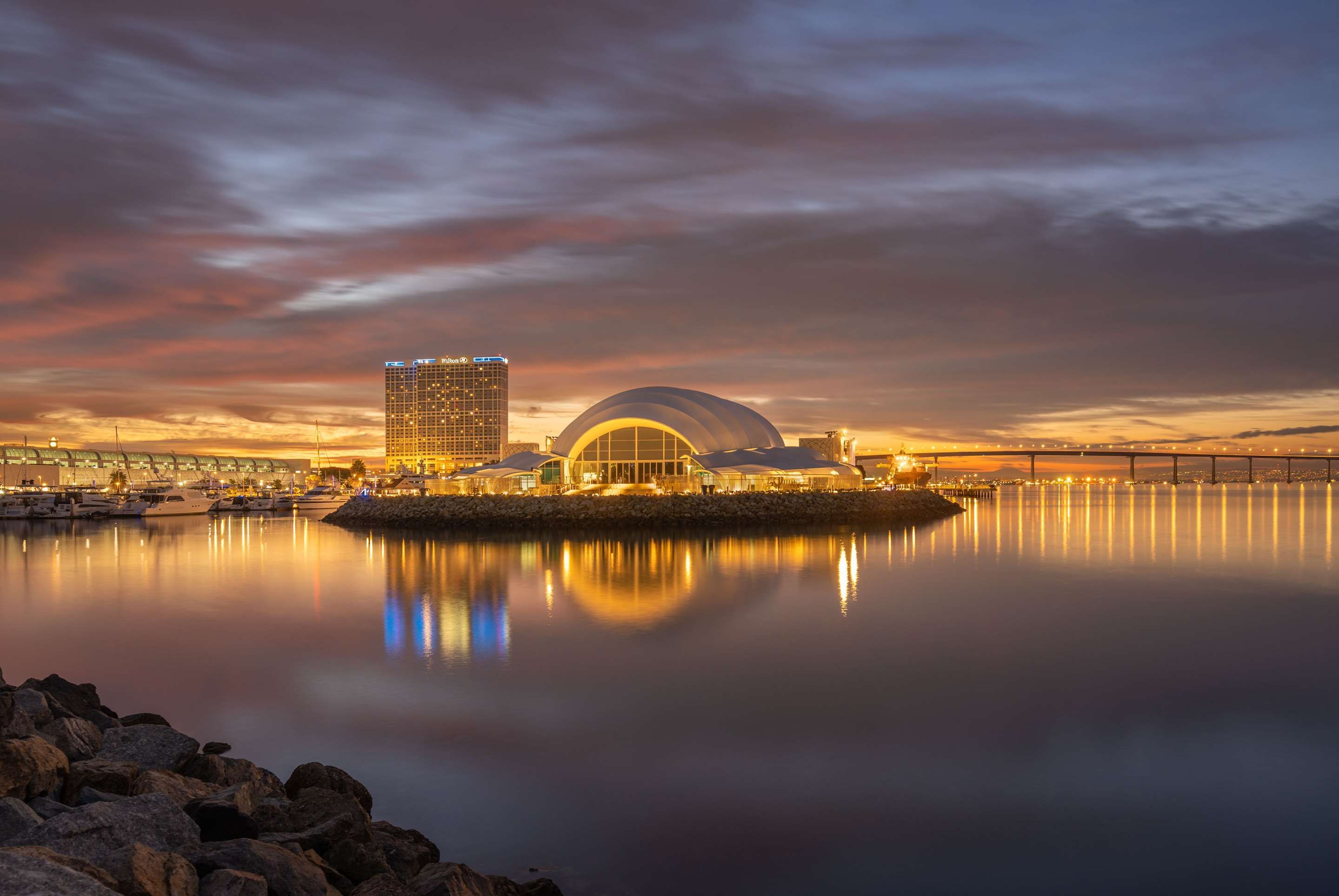 Outdoors view view of Hilton San Diego Bayfront