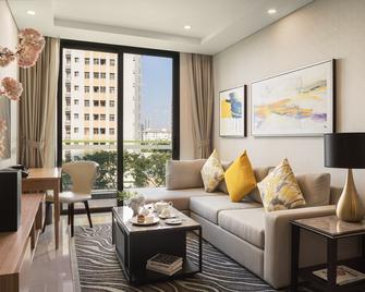 أوك وود ريزيدنس سايجون - هوتشي مين سيتي - غرفة معيشة