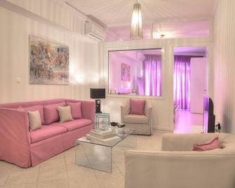 Downtown Glyfada smart apartment - Glyfada - Obývací pokoj