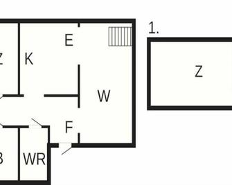 6 Person Holiday Home In Yngsjö, Sverige-By Traum - Yngsjö - Floorplan