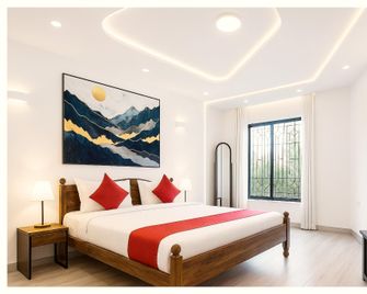 Goroomgo Caroline Homestay Bhubaneswar - Near Kiit College - Bhubaneshwar - Schlafzimmer