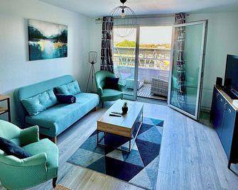 Proche Centre Gare Cosy Superbe Terrasse prkg & wifi - تولوز - غرفة معيشة