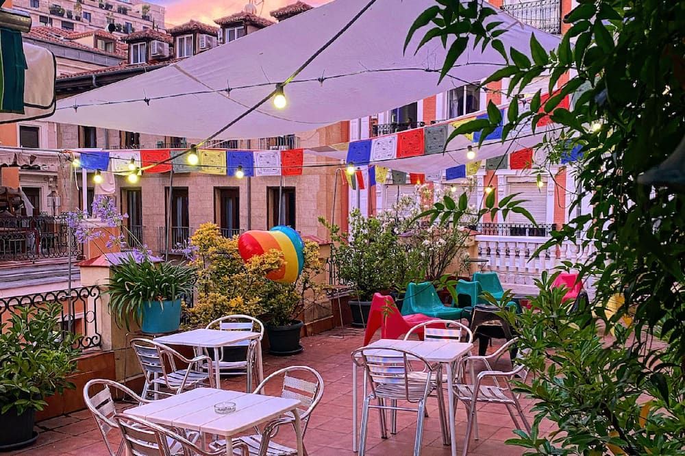 Barbieri Sol Hostel - מדריד - פטיו