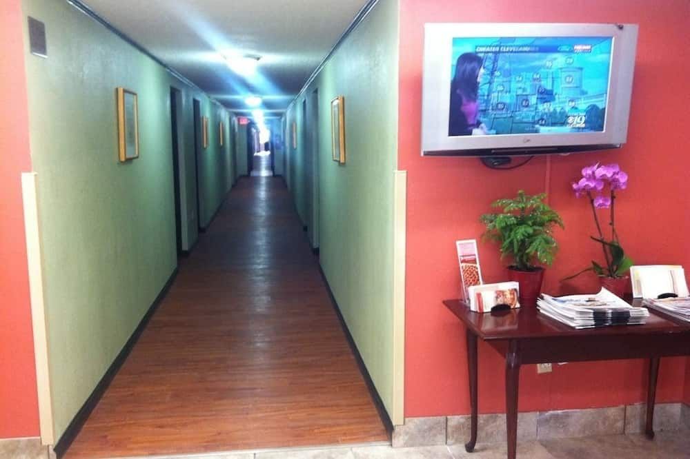 Hallway view of Days Inn by Wyndham Cleveland Lakewood