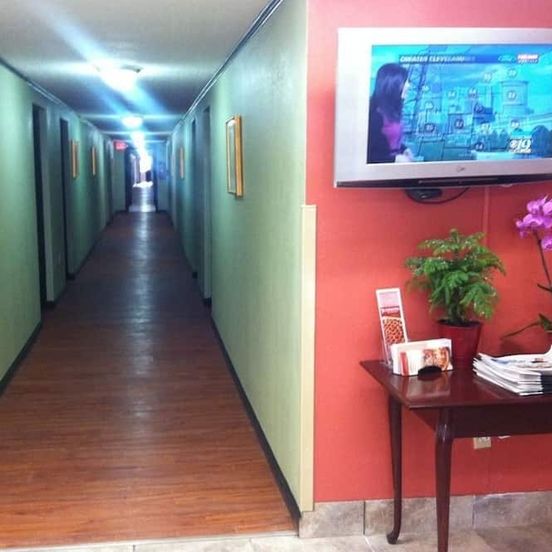 Hallway view of Days Inn by Wyndham Cleveland Lakewood
