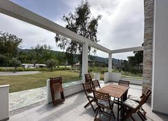 Luxury rental villa for 14 people - Vourvourou - Patio