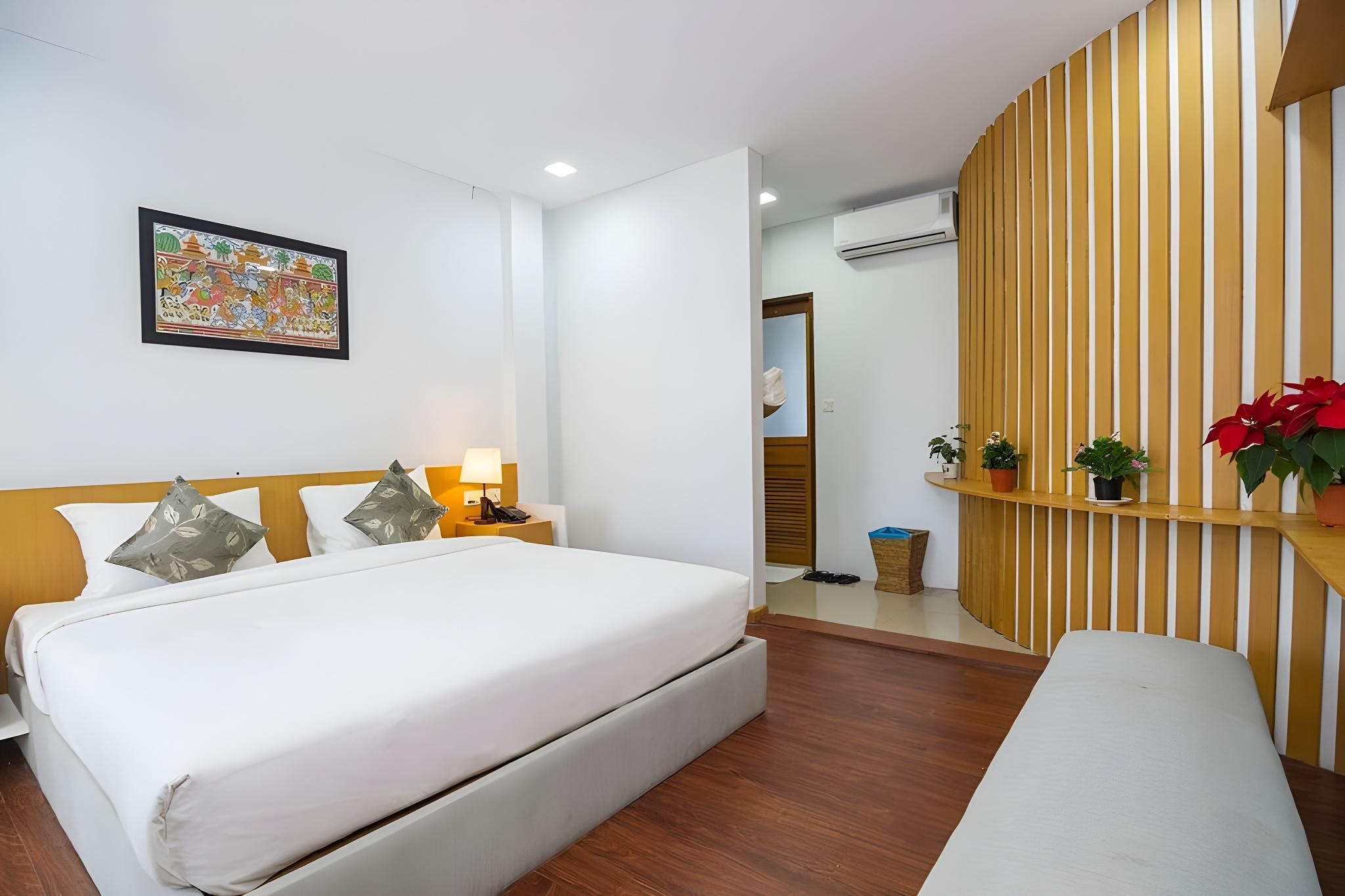 آجا آت 9 مايل هوتل - يانغون - غرفة نوم