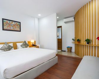 Agga Hotel - Rangoon - Slaapkamer