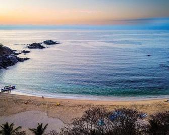 Beachfront tree cabin with deck pool - Arroyo Cruz - Beach