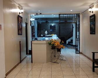 Hotel España - Ciudad de Guatemala - Recepción