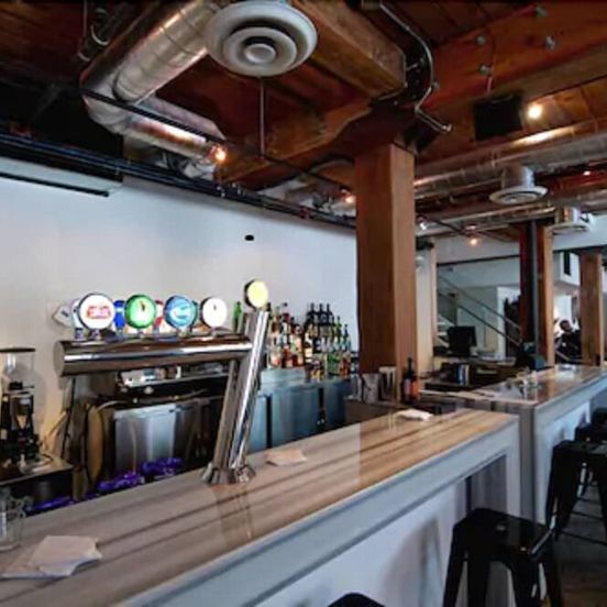 Bar view of Hotel Ocho