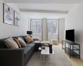Sanders Main 1 - Cozy 2-Bdr Apt in Center of Copenhagen - Copenhaguen - Sala