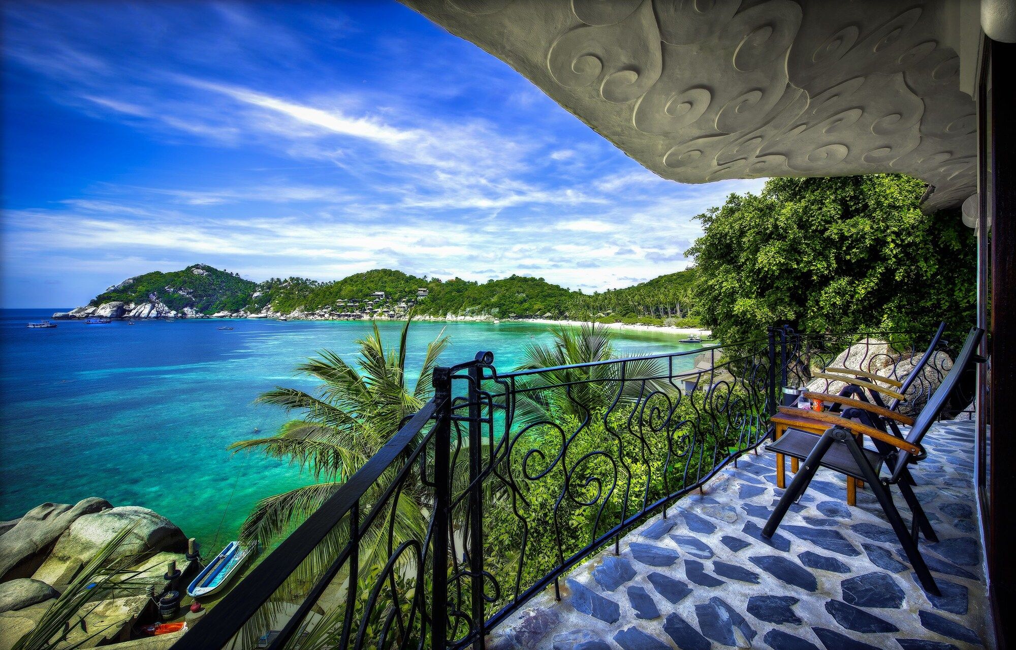 جاماكيري ريزورت آند سبا - كو تاو - شرفة