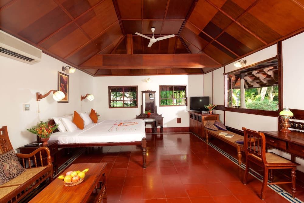 The Travancore Heritage Beach Resort - טריבאנדרום - חדר שינה