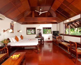 The Travancore Heritage Beach Resort - טריבאנדרום - חדר שינה