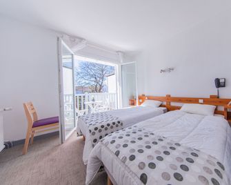 Hôtel Land'Azur - Mimizan - Slaapkamer
