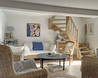 3 duplex apartment with terrace at the foot of the covered market - Châtelaillon-Plage - Wohnzimmer