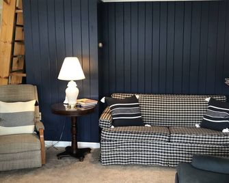 Charming Beachfront Cottage on Newfound Lake - Bristol - Living room