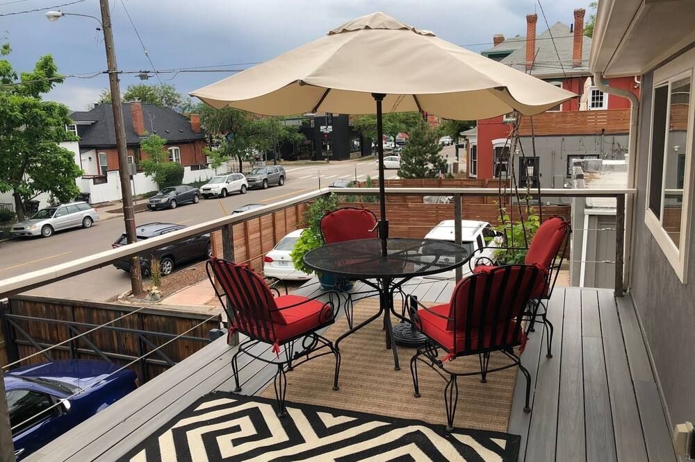 Charming cottage in Denver, near Broadway and the Baker district - Denver - Balkon