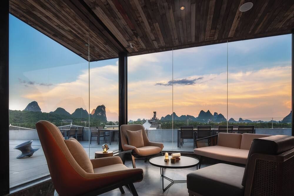 Percent Hotel Yangshuo - Guilin - Balkon