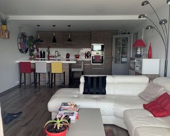 Très bel Appartement Centre Ville vue Exceptionnelle sur la Seine - Meaux - Wohnzimmer