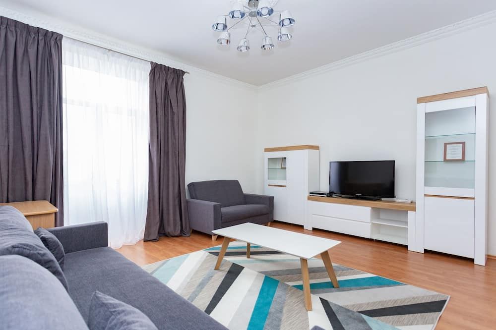 مينسك لوكس أبارتمنتس لينينا 4 - مينسك - غرفة معيشة