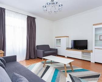 مينسك لوكس أبارتمنتس لينينا 4 - مينسك - غرفة معيشة